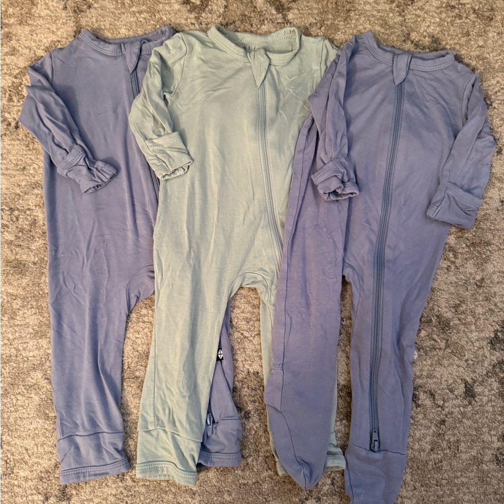 Kyte BABY Blue and Green Footies